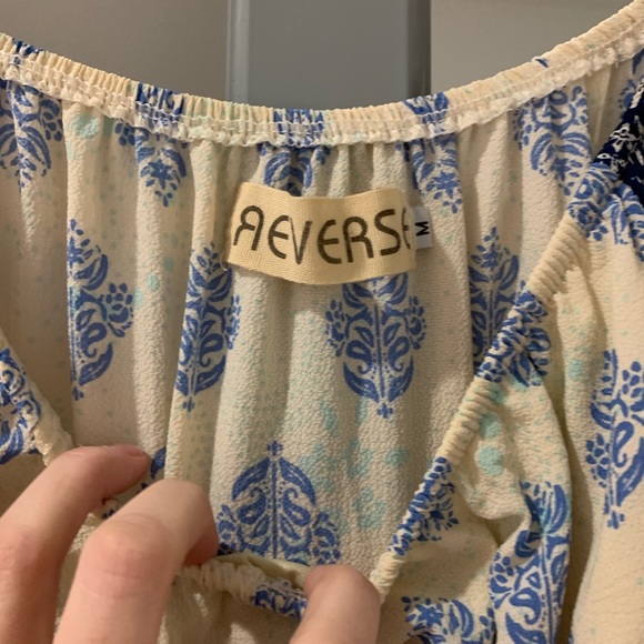 Mura Boutique OTS pattered romper - Picture 7 of 9